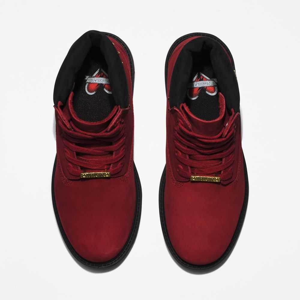 Timberland Heritage 6 Inch Rosii Inchis | SN-TBL46436